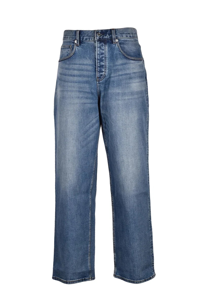 Loose Fit Jeans - Light Blue