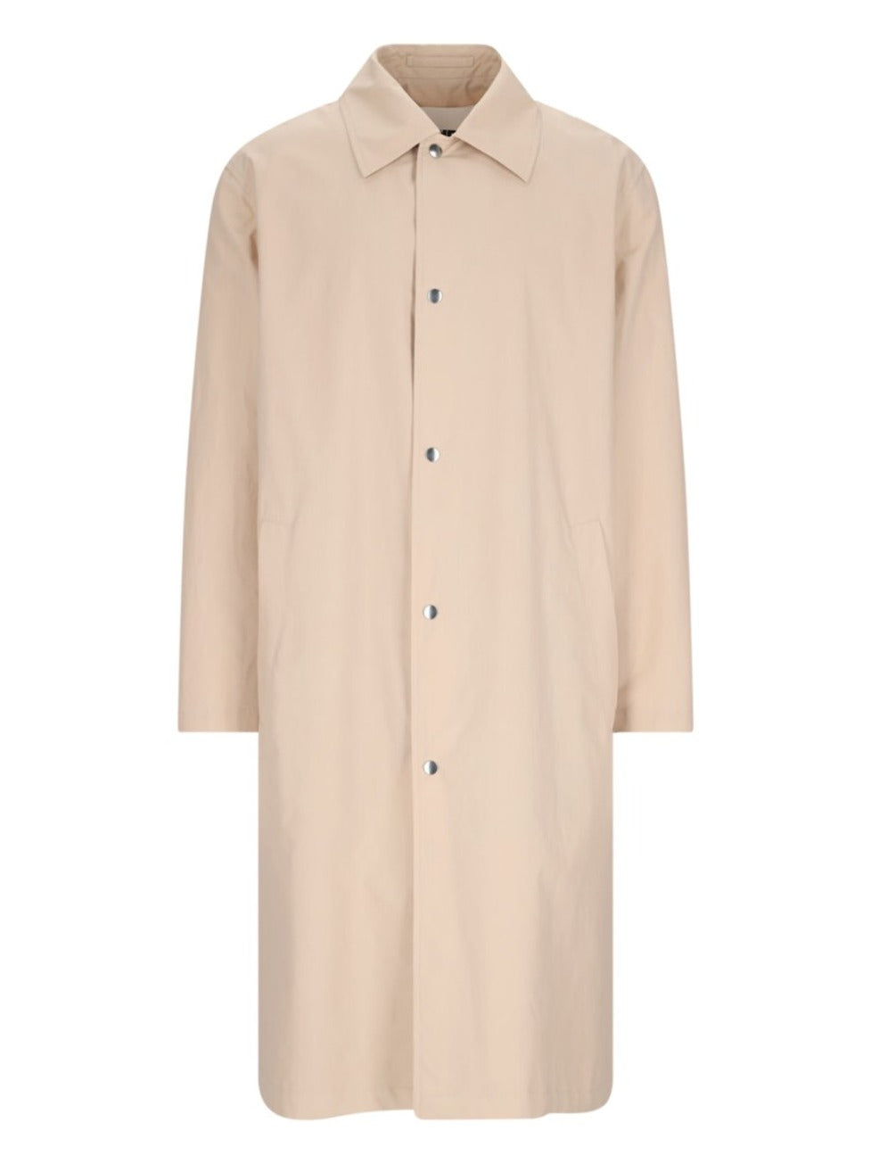 Logo Trench Coat – Beige