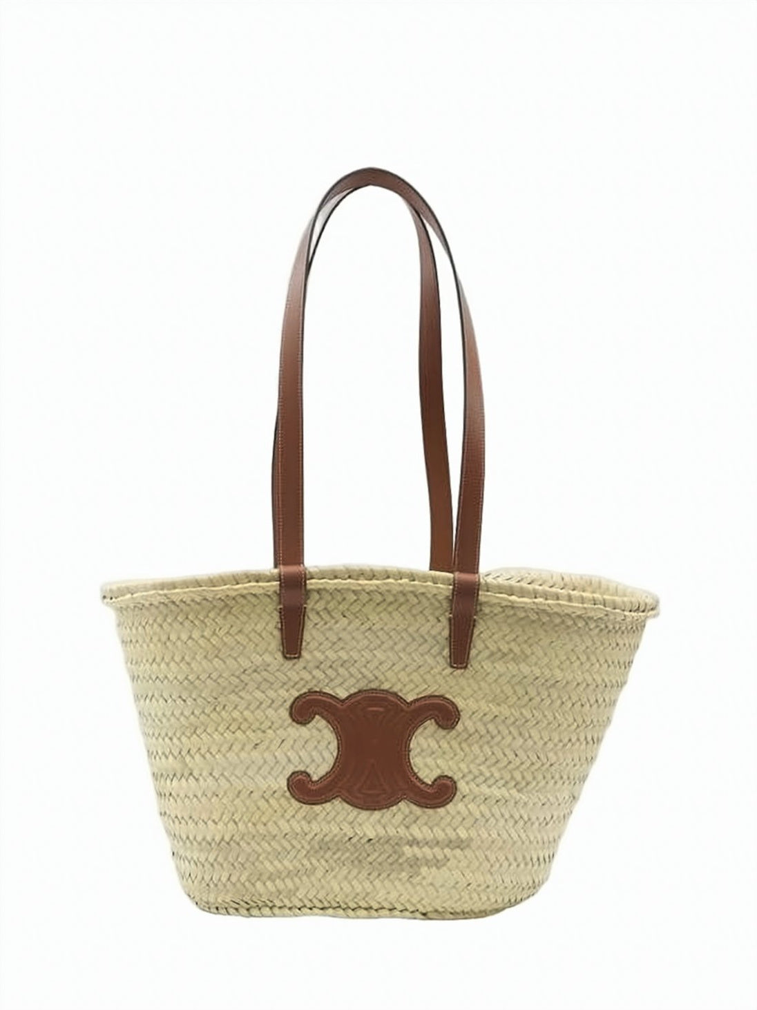 Woven Raffia Tote Bag