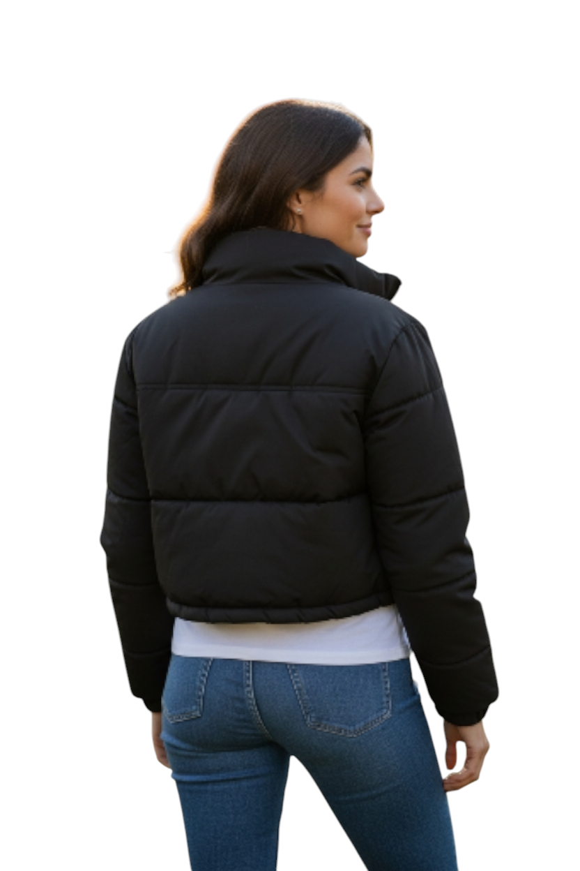 Cropped Puffer Jacket
