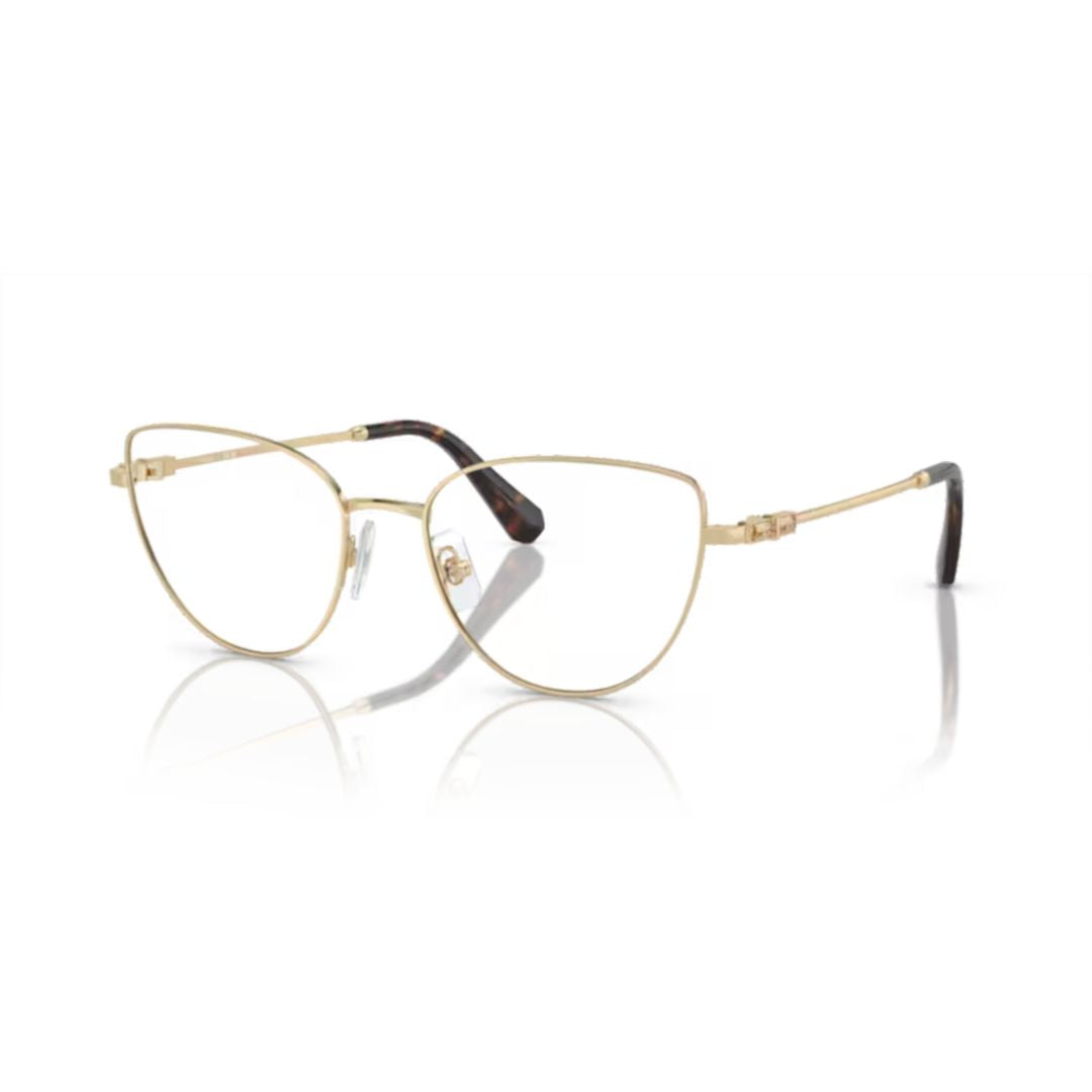 0sk1007 Cat-Eye Metal Frame Eyeglasses