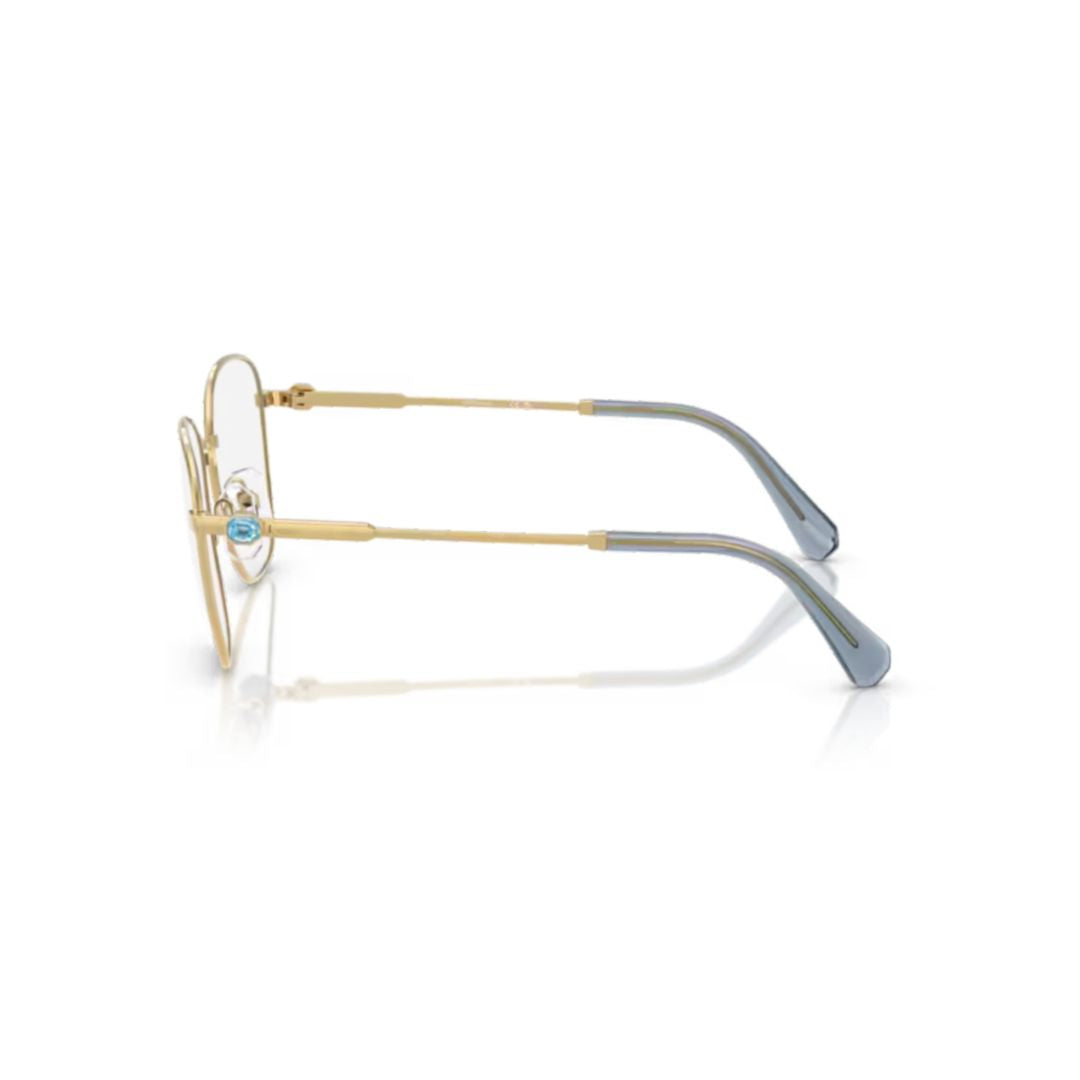 0sk1019 Rounded Square Metal Sunglasses
