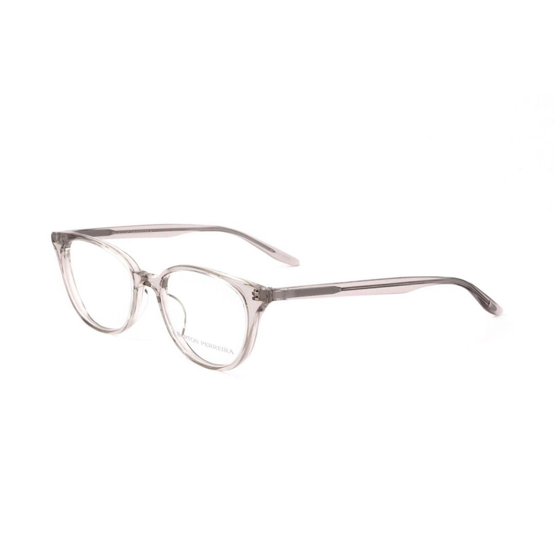 Bp5024 481cq Translucent Plastic Round Square Eyeglasses with Tapered Temples