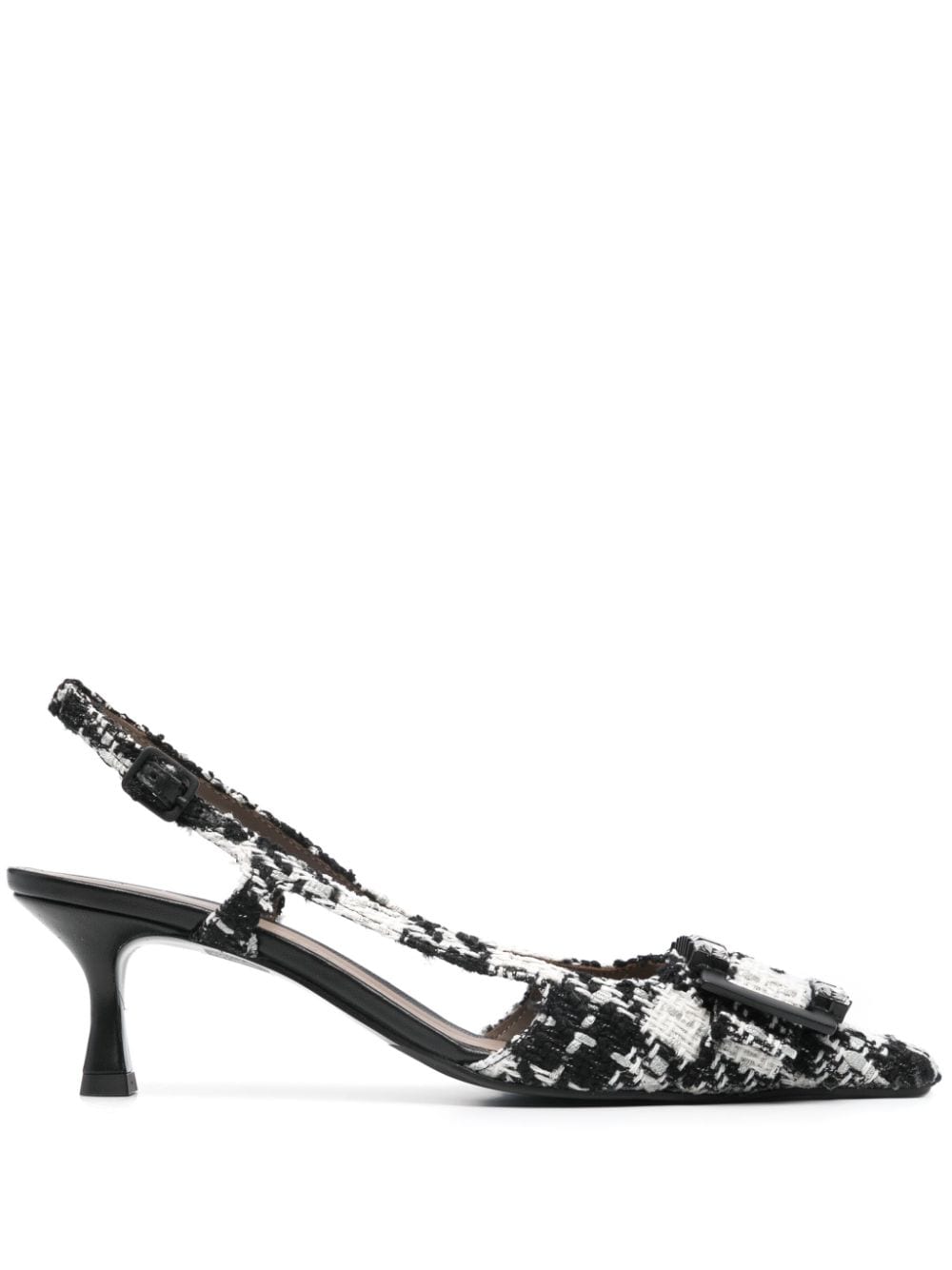 Pointed Square Toe Slingback