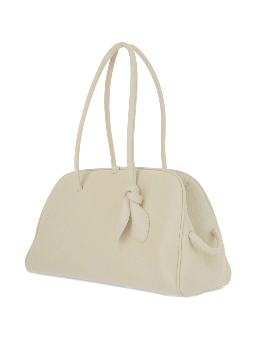 Ivory Leather Handbag