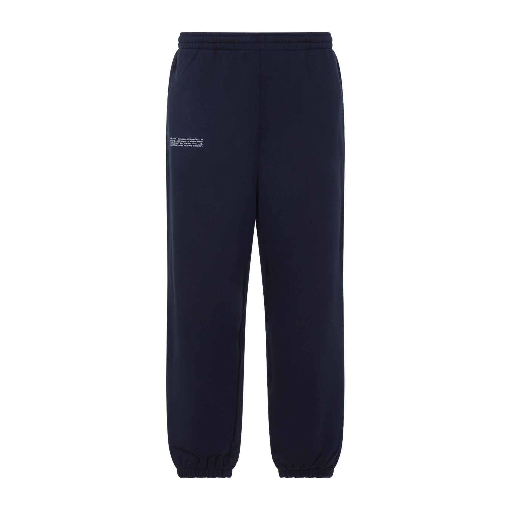 Cotton Relaxed-Fit Blue Trousers