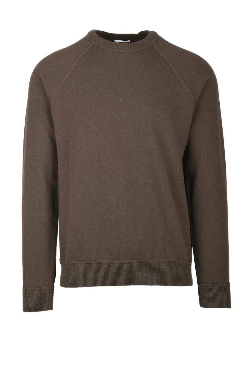 Cashmere Pullover Sweater - Brown