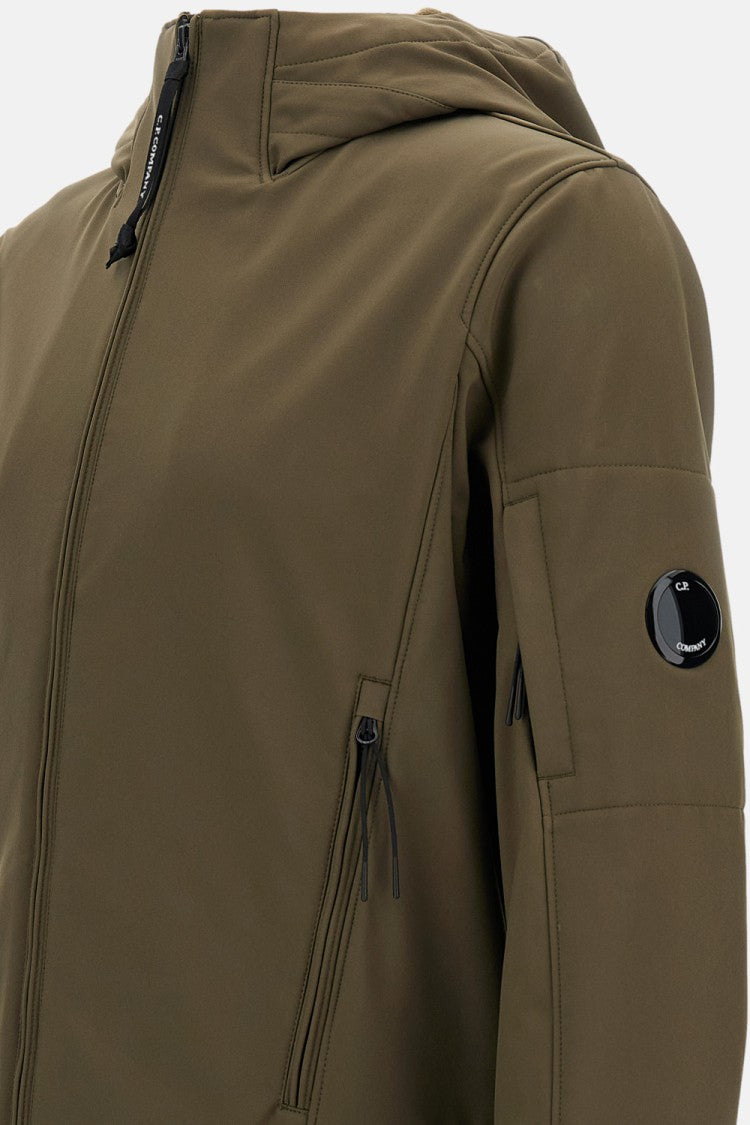 Full Zip Rainproof Jacket With Hood