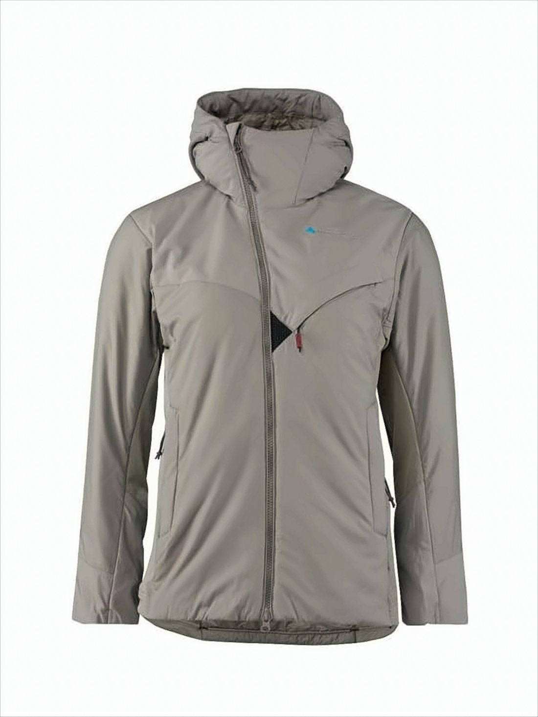 Minimalist Grey Polyester Klattermusen Jacket
