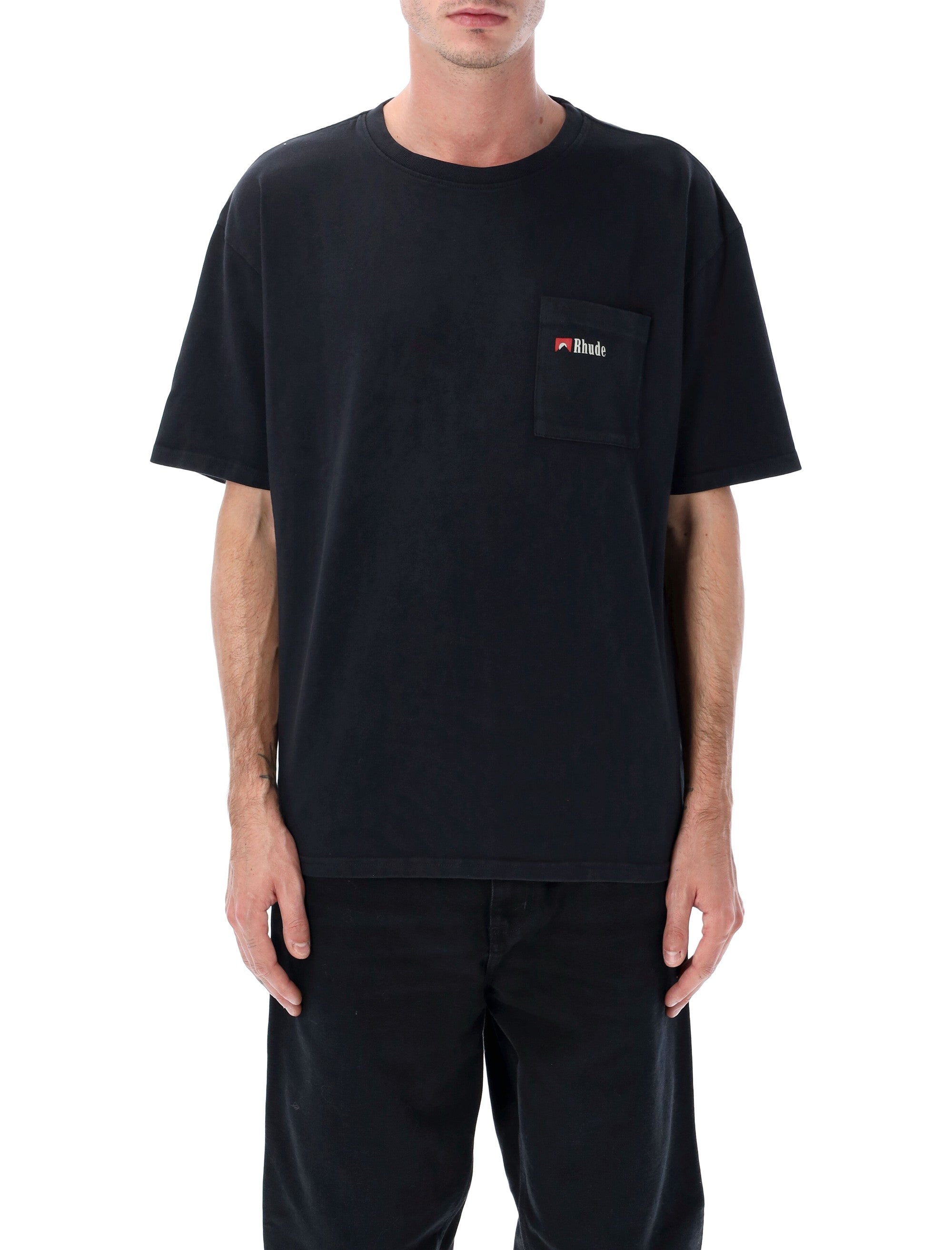 Moonlight Wolf Pocket T-Shirt