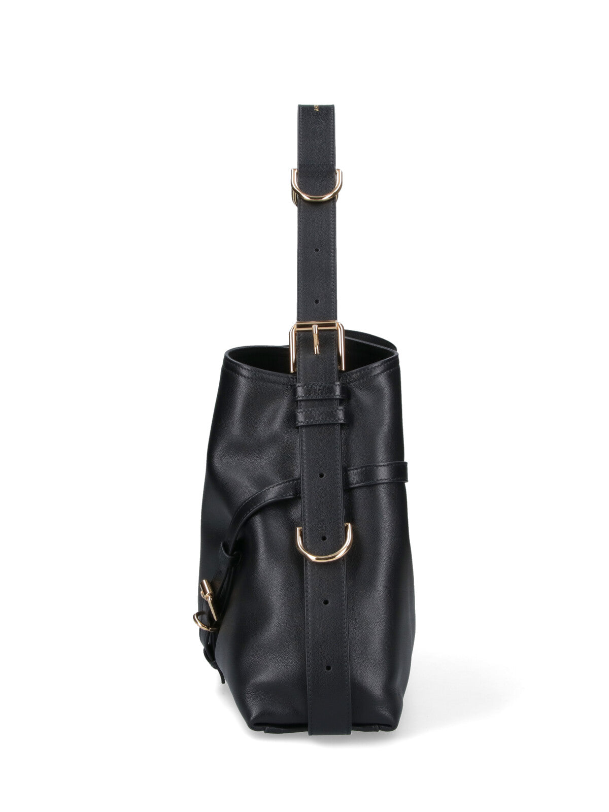"Voyou" Medium Shoulder Bag – Black