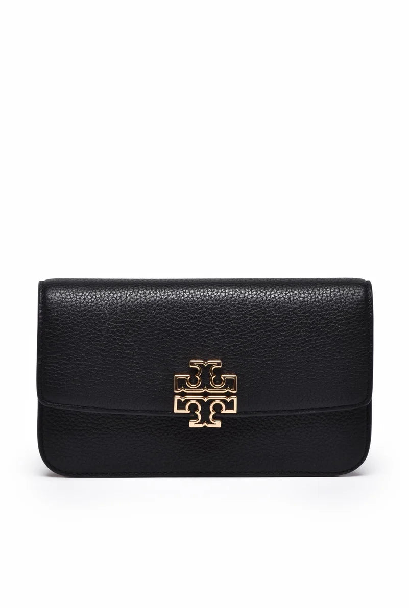 Britten Chain Wallet Shoulder Bag - Black