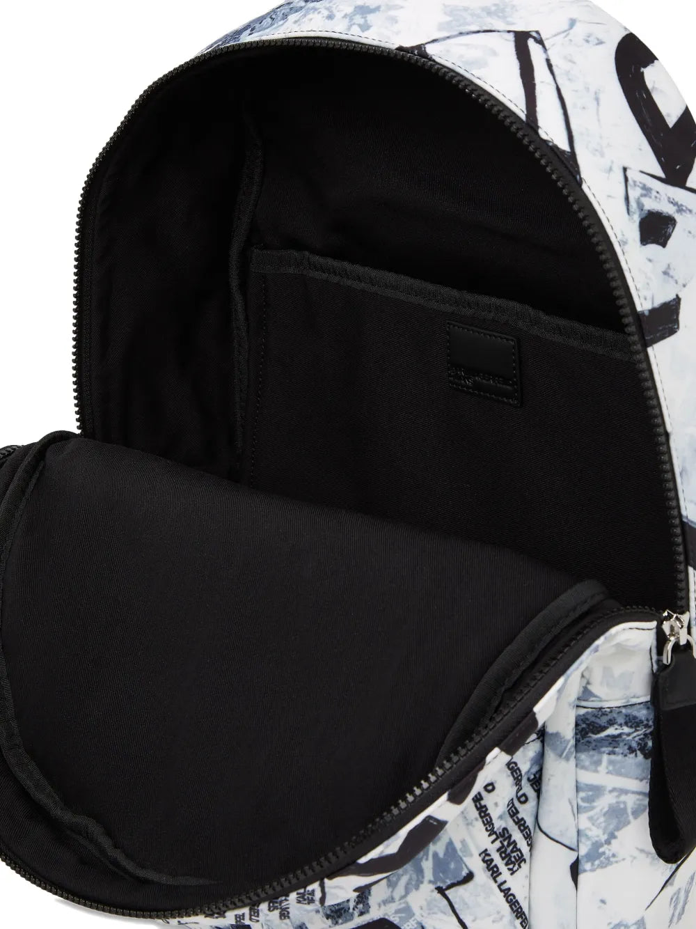 Structured Black Backpack With Minimalist Design
