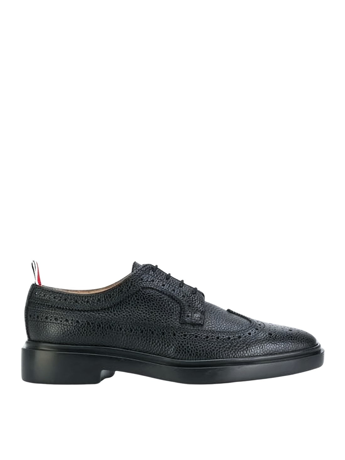 Wingtip Design Dress Shoes with Brogue Detailing