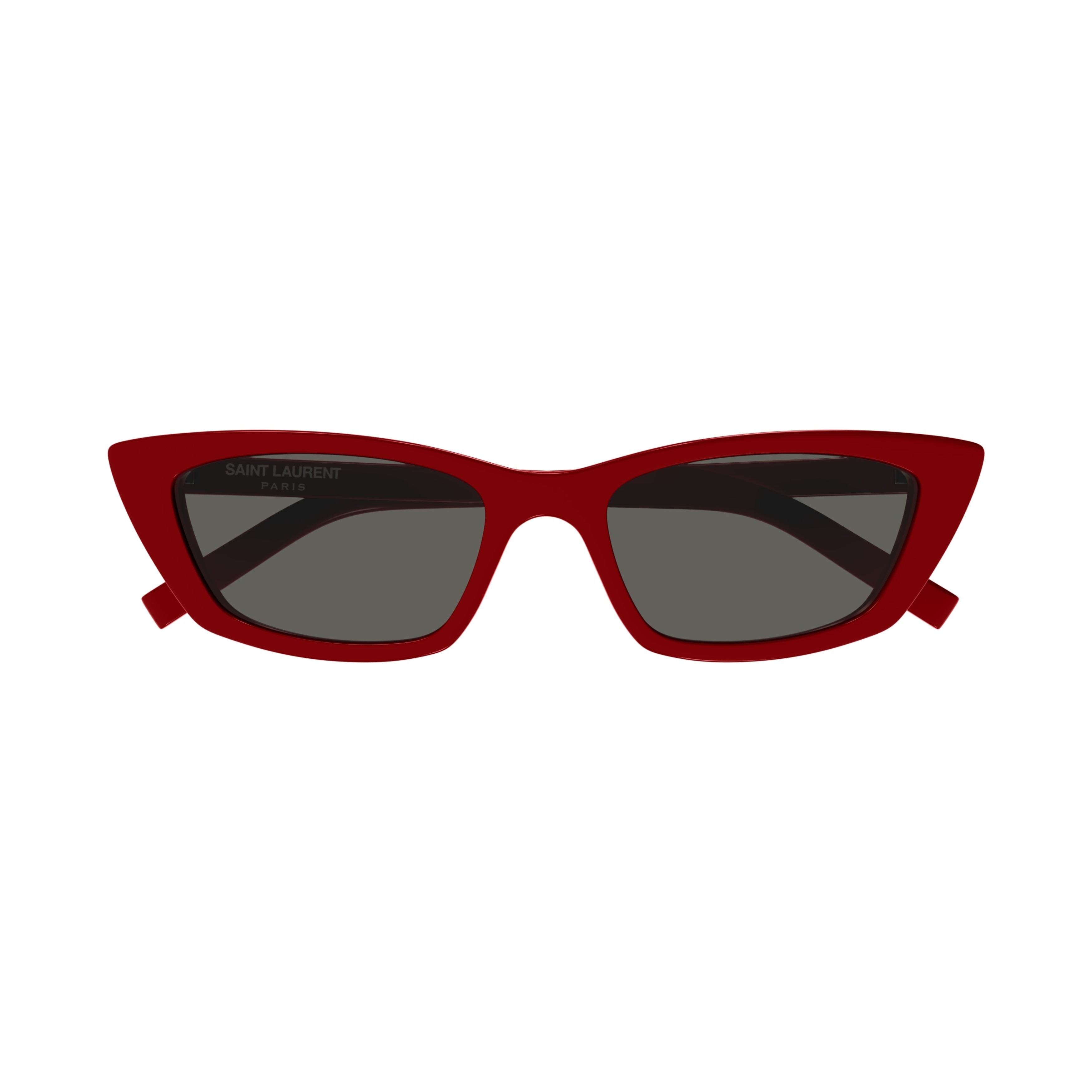 Sl 277 Angular Cat-Eye Red Sunglasses