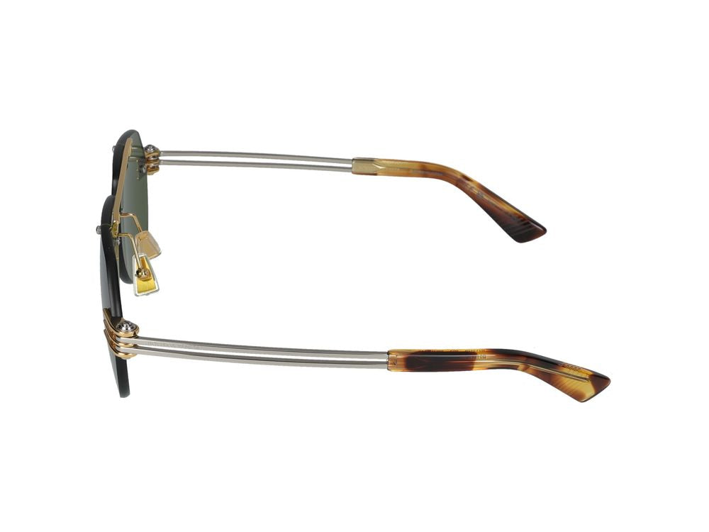 Sunglasses Bottega Veneta BV1342S 003 Gold Silver Green 59/13/145