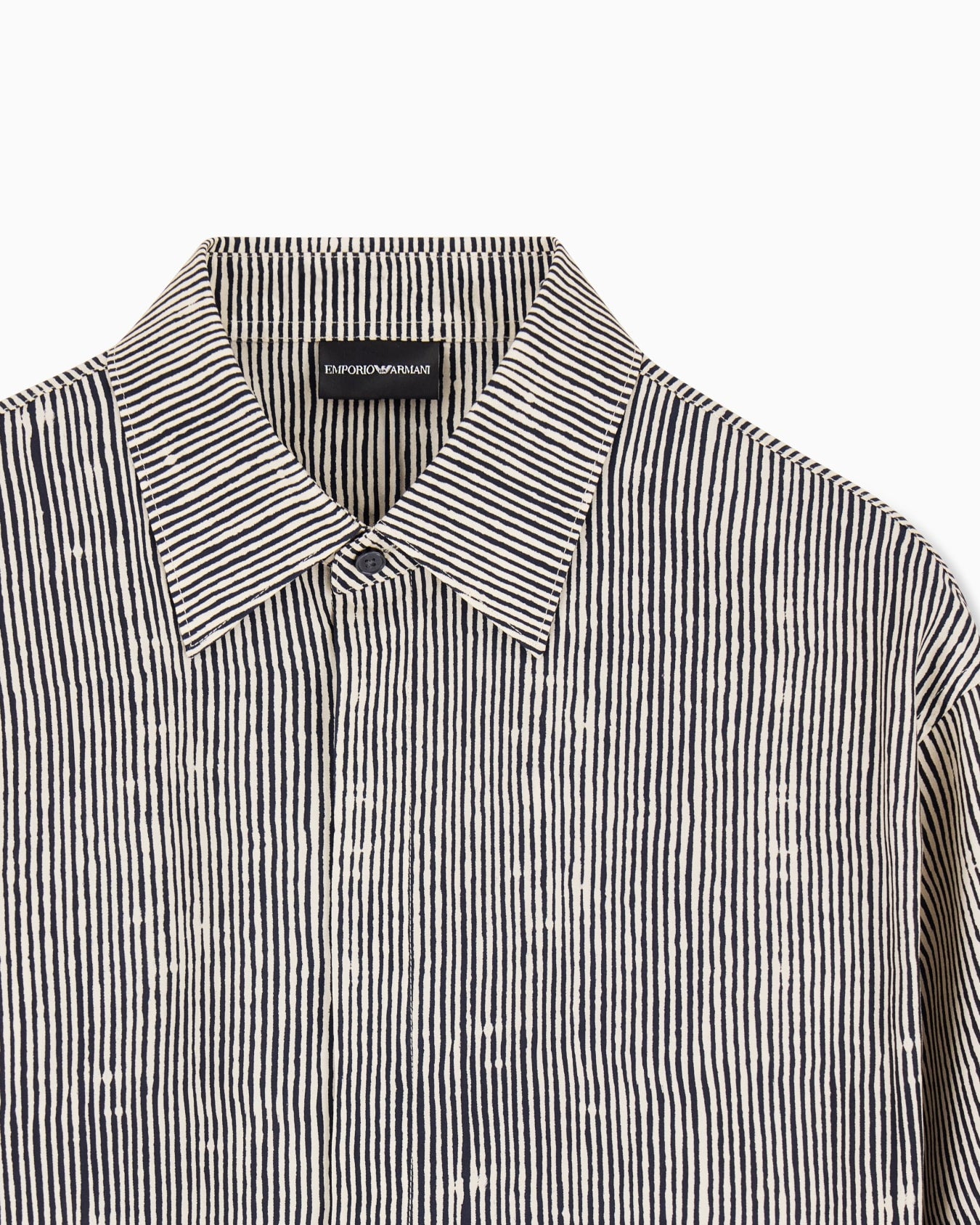 All Over Print Lyocell Blend Shirt