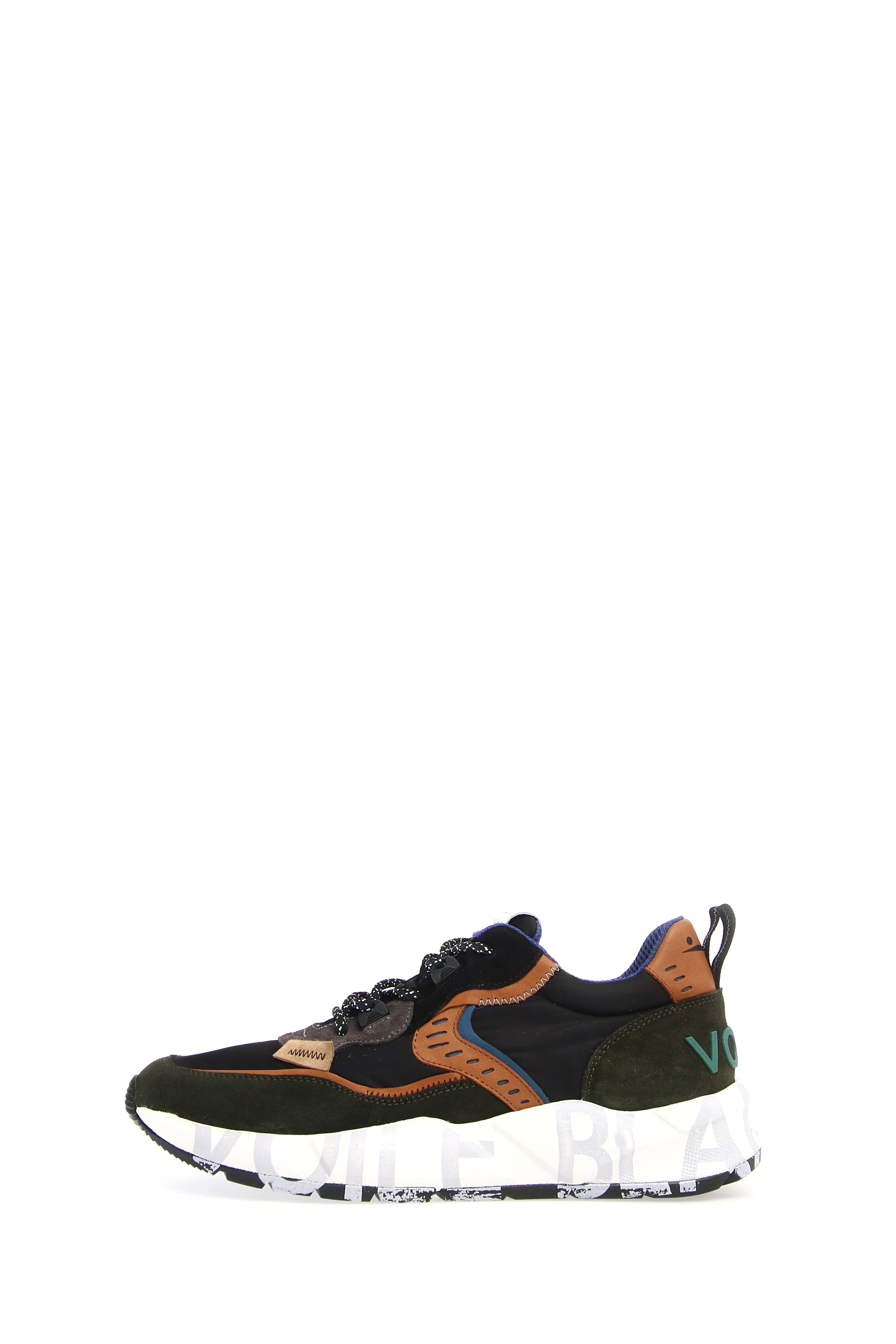 Sporty Casual Laced Shoes With Panel Design