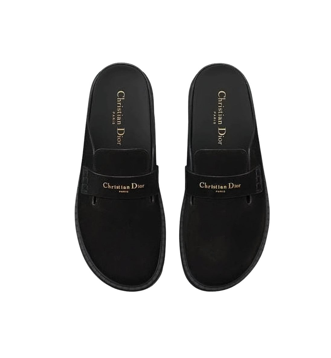 Calf Leather Mule With Open Back