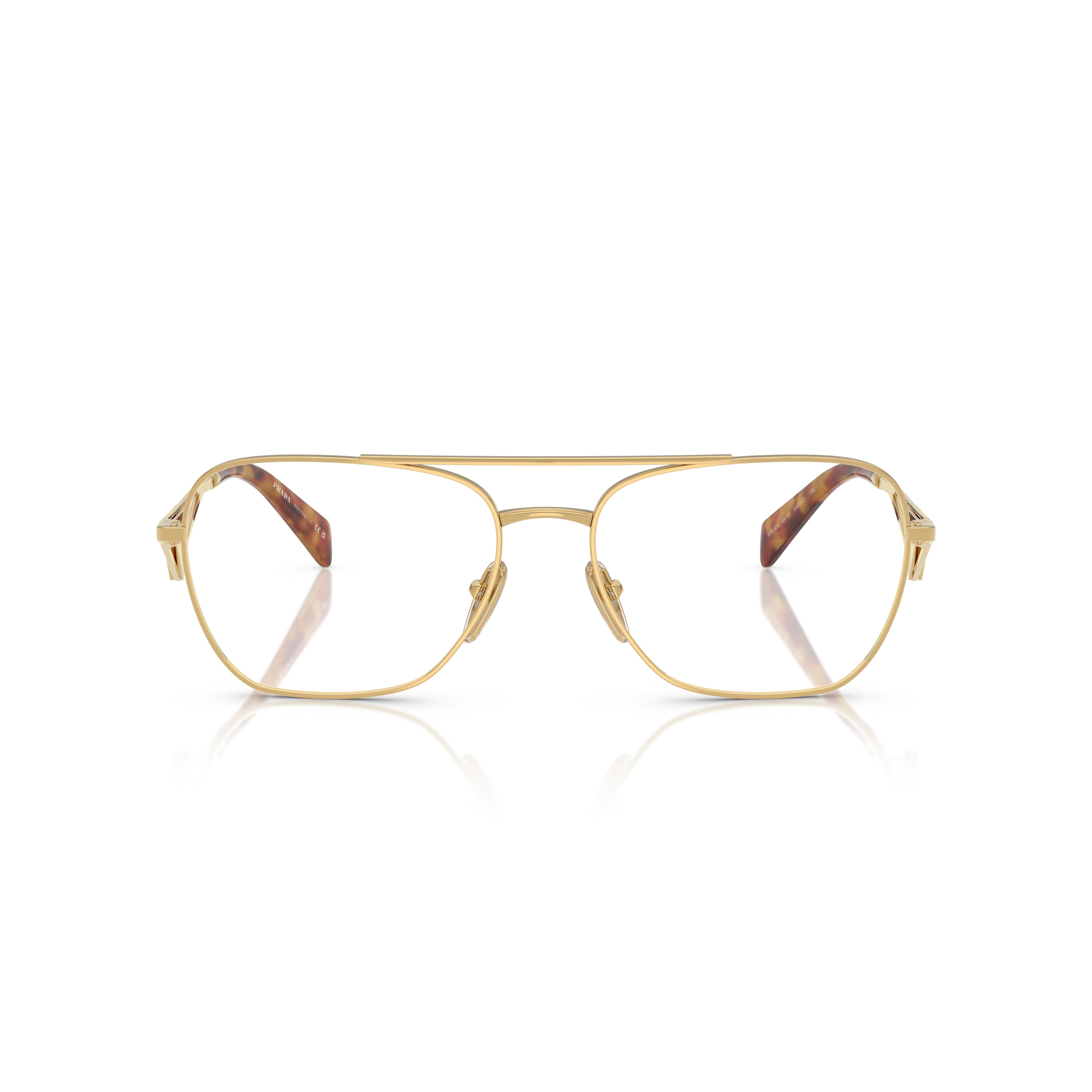 0pr B50v Rectangular Clear Lens Sunglasses