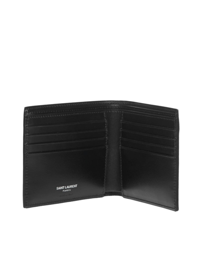 Minimalist Black Calfskin Wallet With Clean Lines