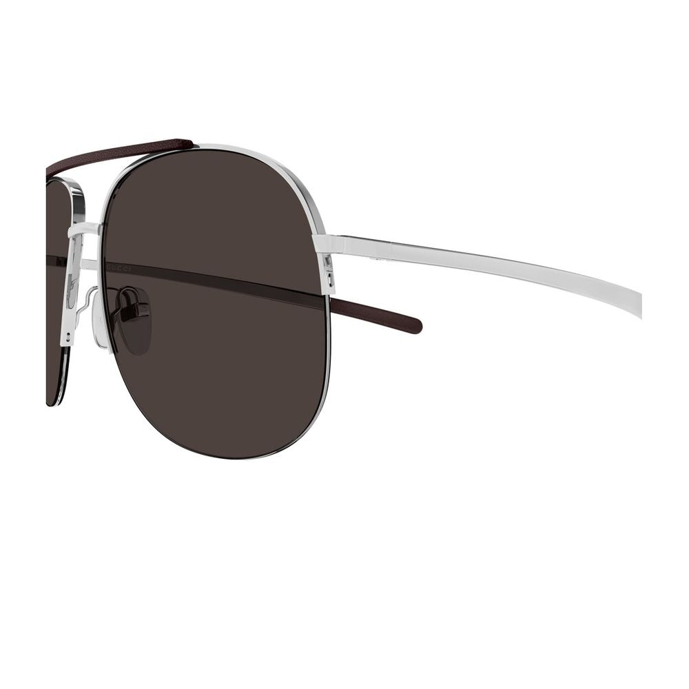 GG2165S 010 Silver Grey Sunglasses