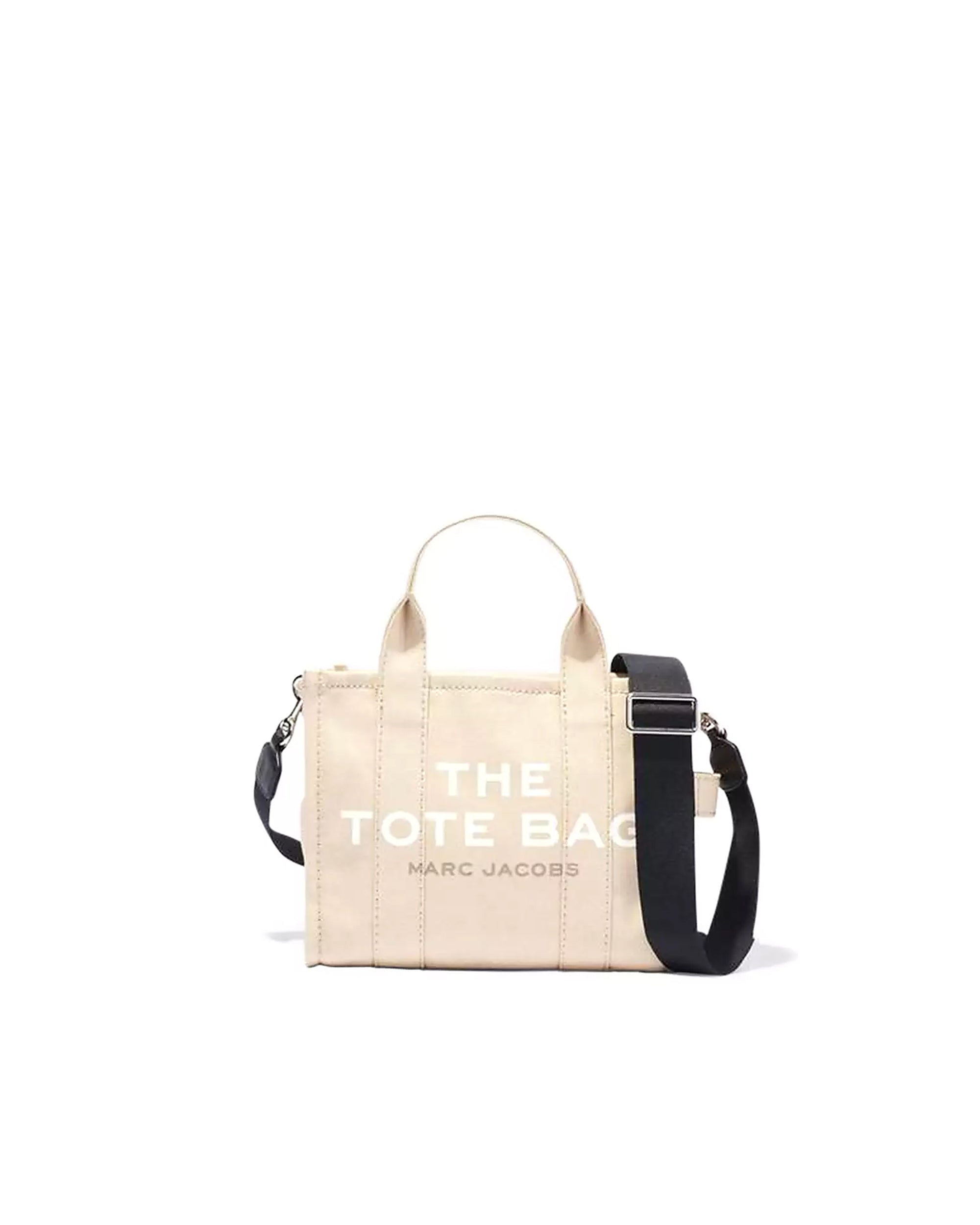 Beige The Canvas Small Tote Bag