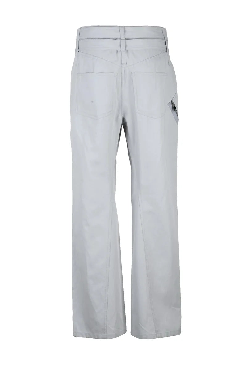Stephanie Wide Leg Trousers - Grey