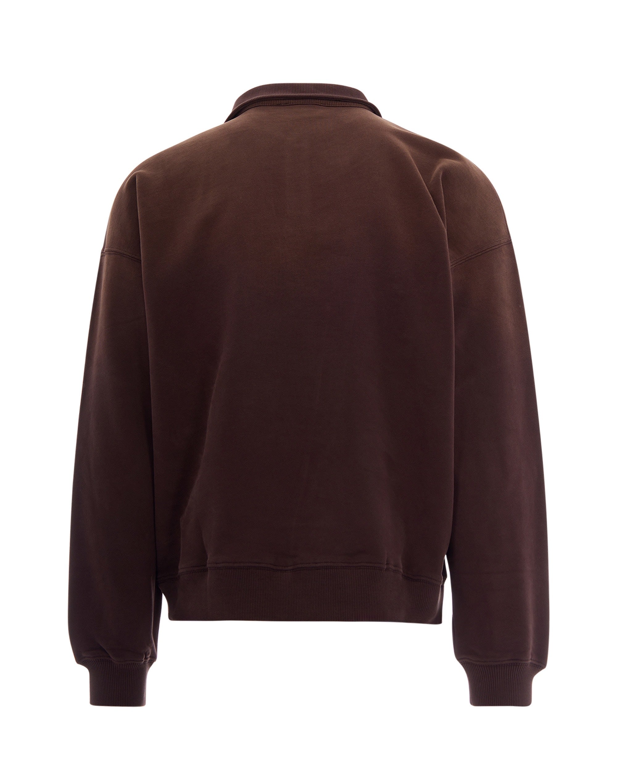 Maze Dark Brown Knit Shirt