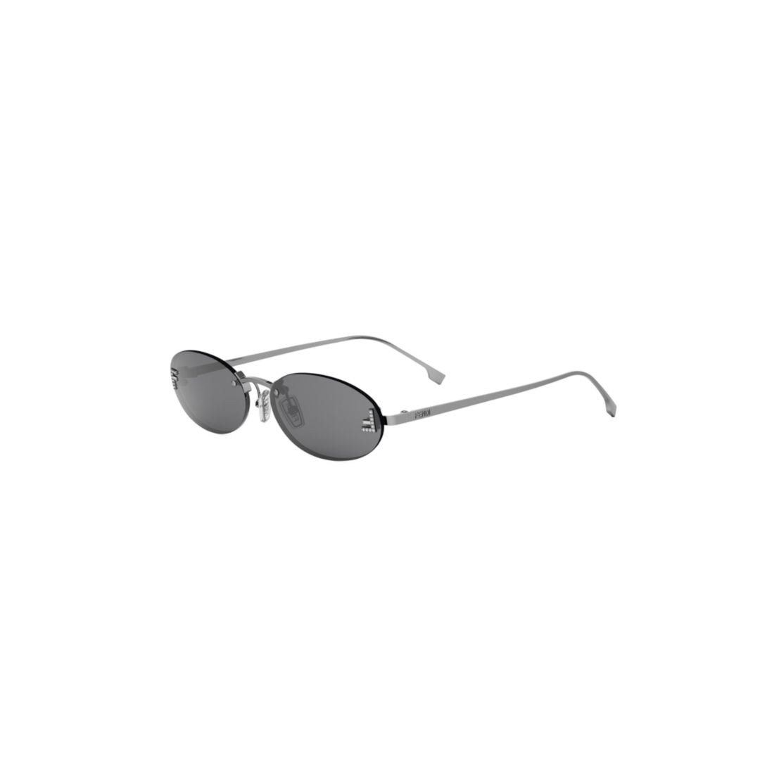 Fe4075us Oval Metal Sunglasses