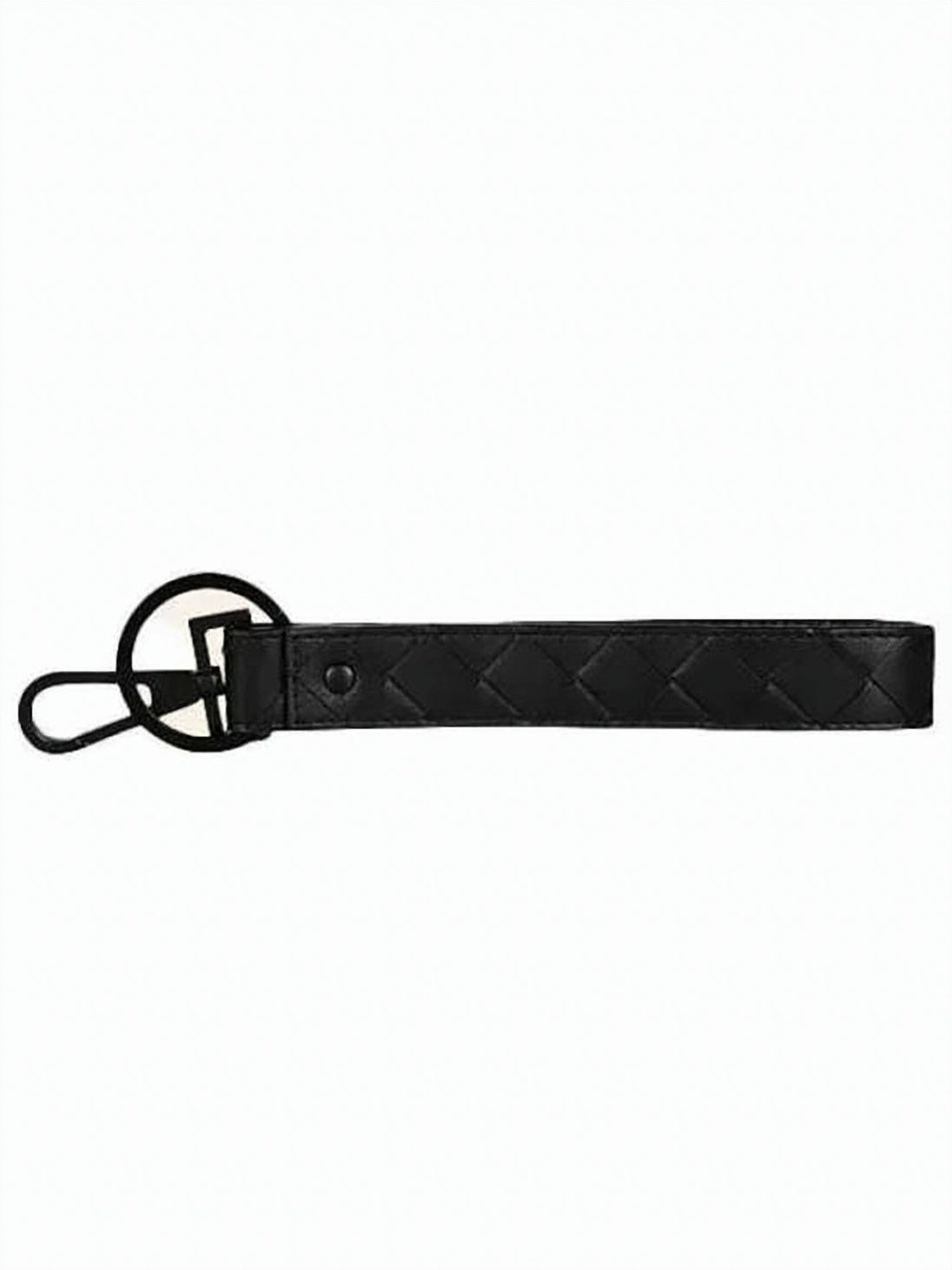 Woven Texture Keyring with Clasp
