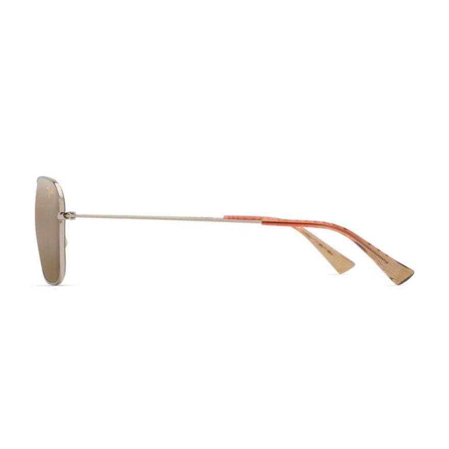 Naauao Metal Frame Sunglasses with Double Bridge Design