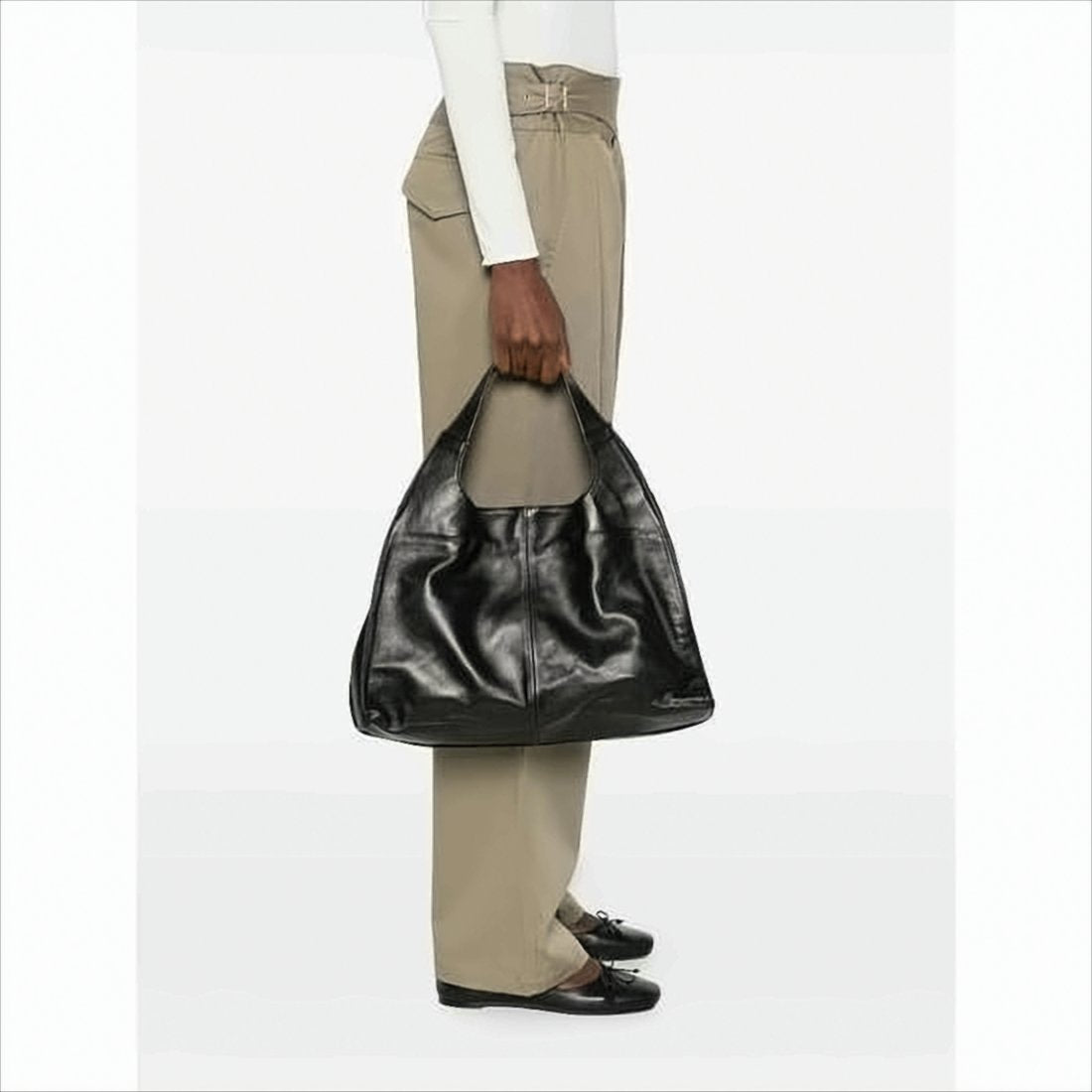 Large Soft Leather Shoulder Bag