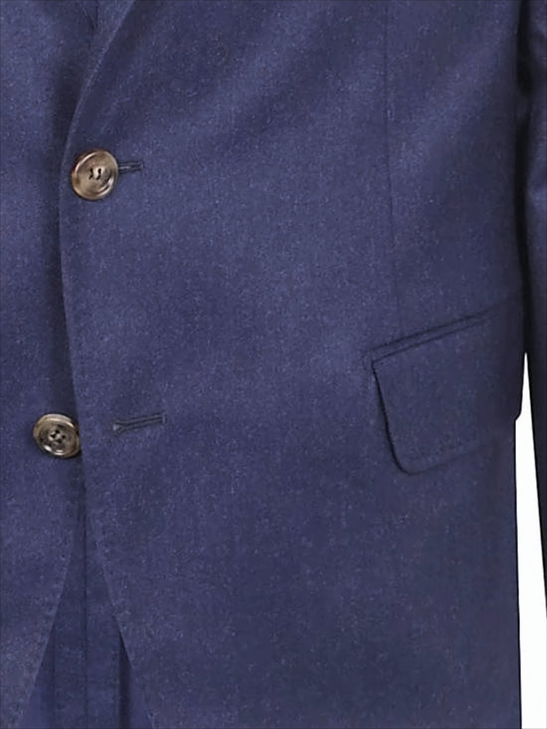 Tailored Blue Suit Set with Notch Lapels