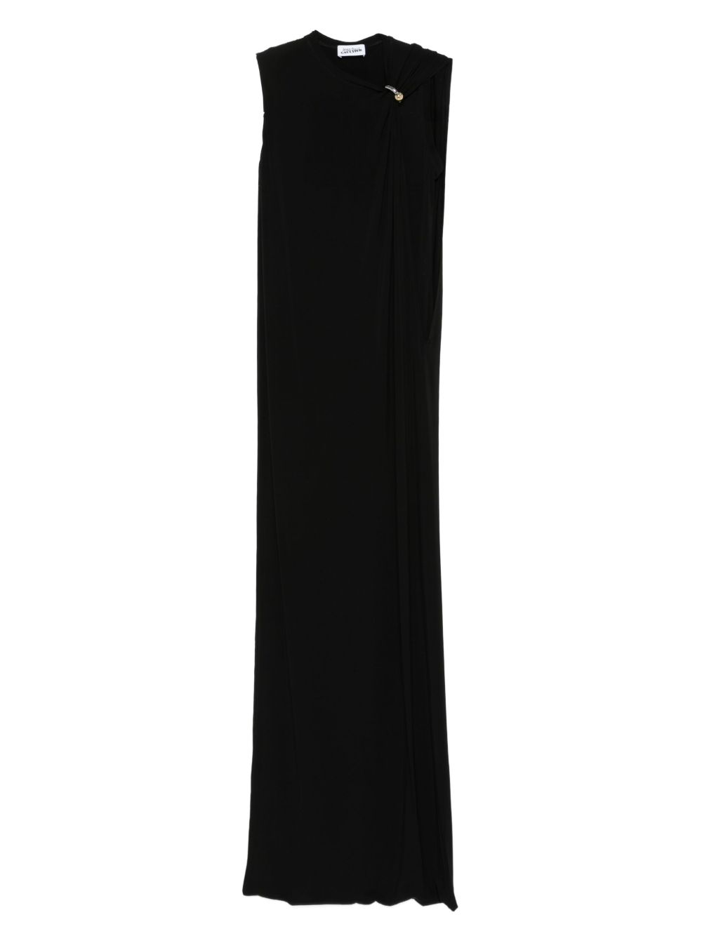 Sleeveless Black Maxi Dress