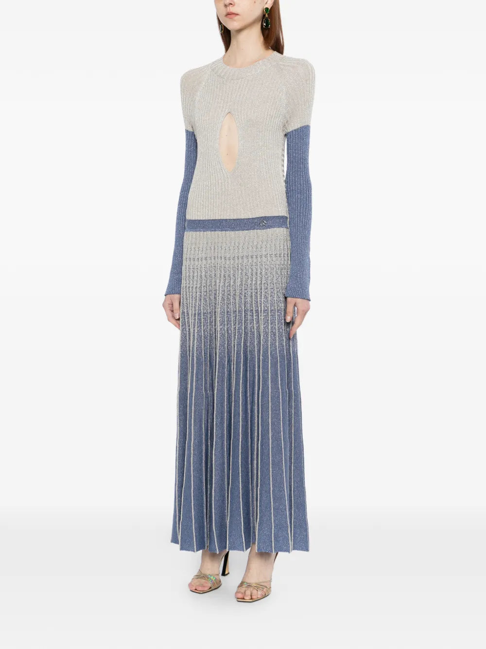 Degrade Knitwear Dress