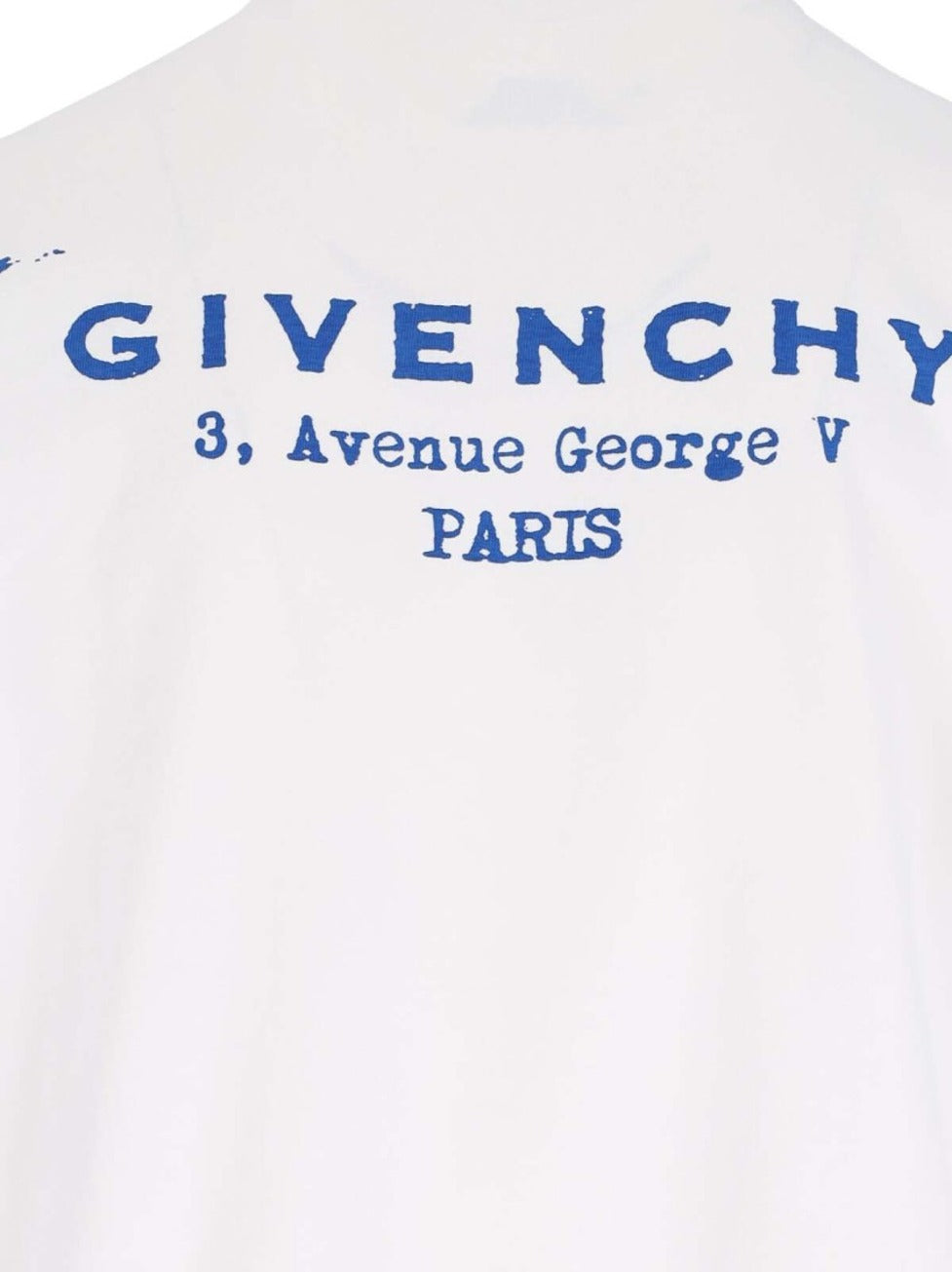 Logo T-Shirt, In White Cotton, Crew Neck