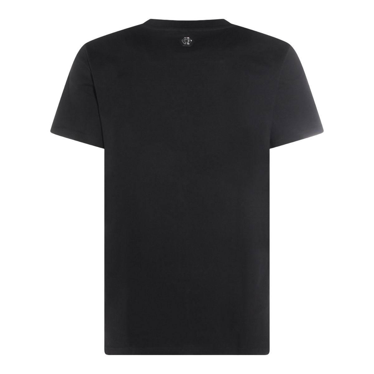 Black T-Shirt with Round Neckline