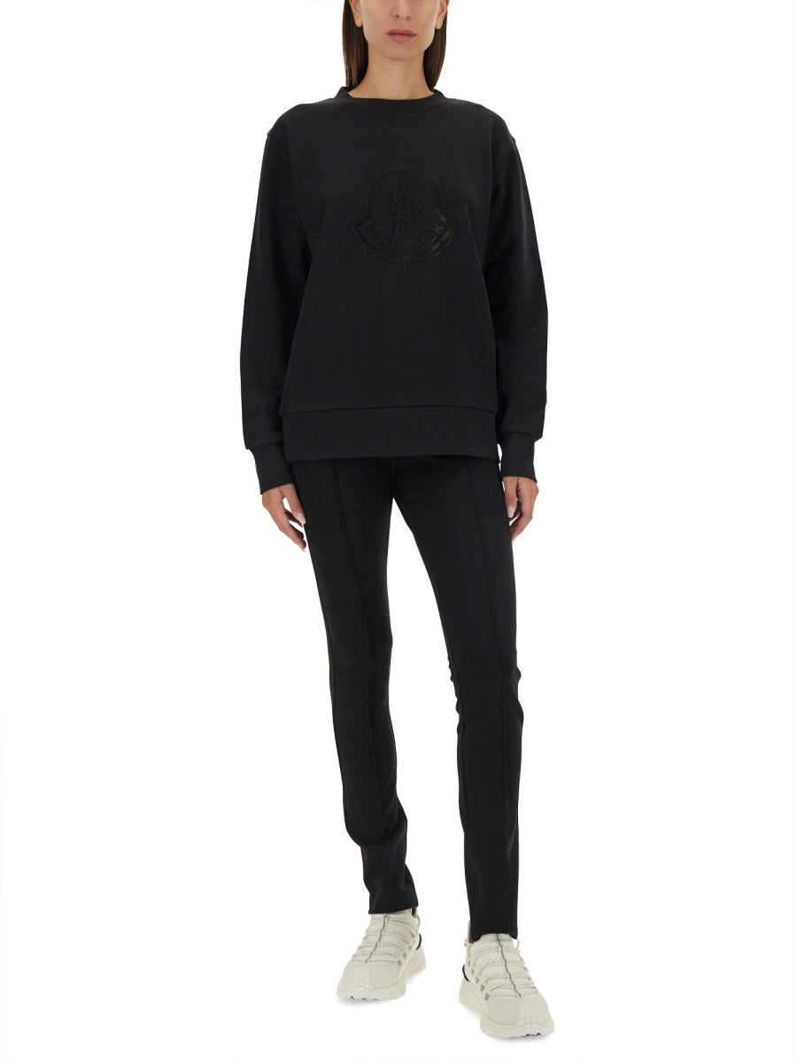 Moncler Logo-Detail Regular Fit Sweatshirt