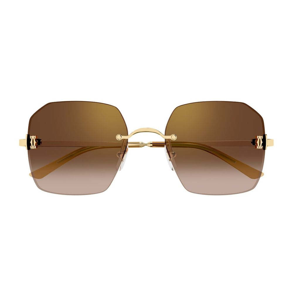 Ct0591S C De Oversized Square Rimless Sunglasses
