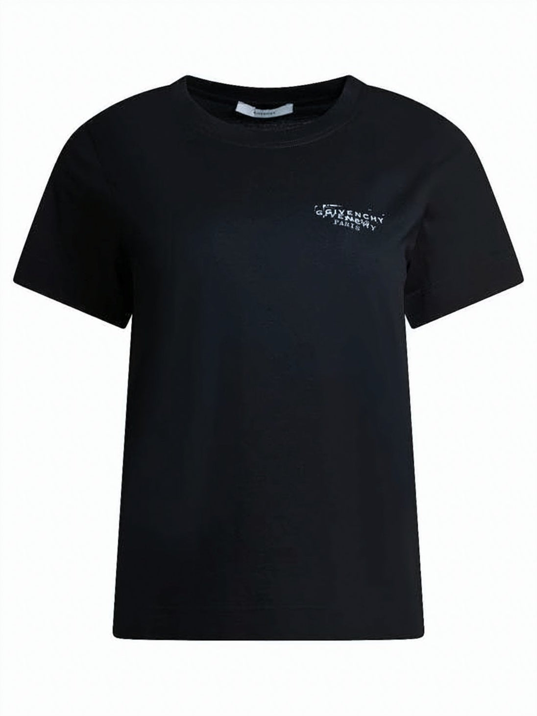 Relaxed Fit Black Short-Sleeved T-shirt