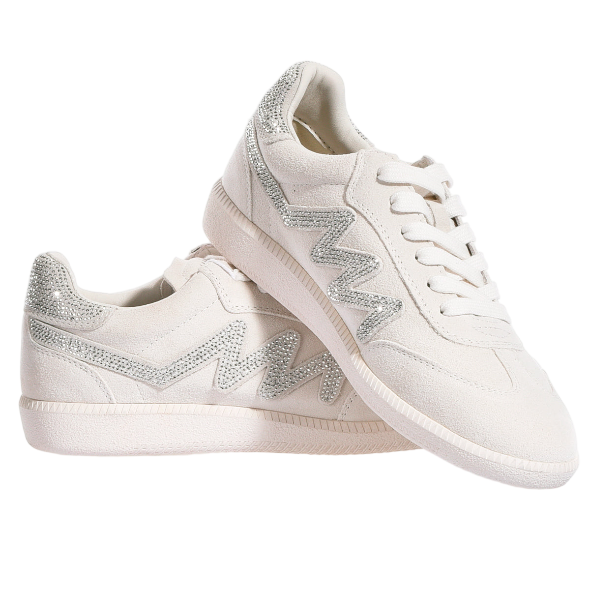 Royal White Low-Top Sneakers