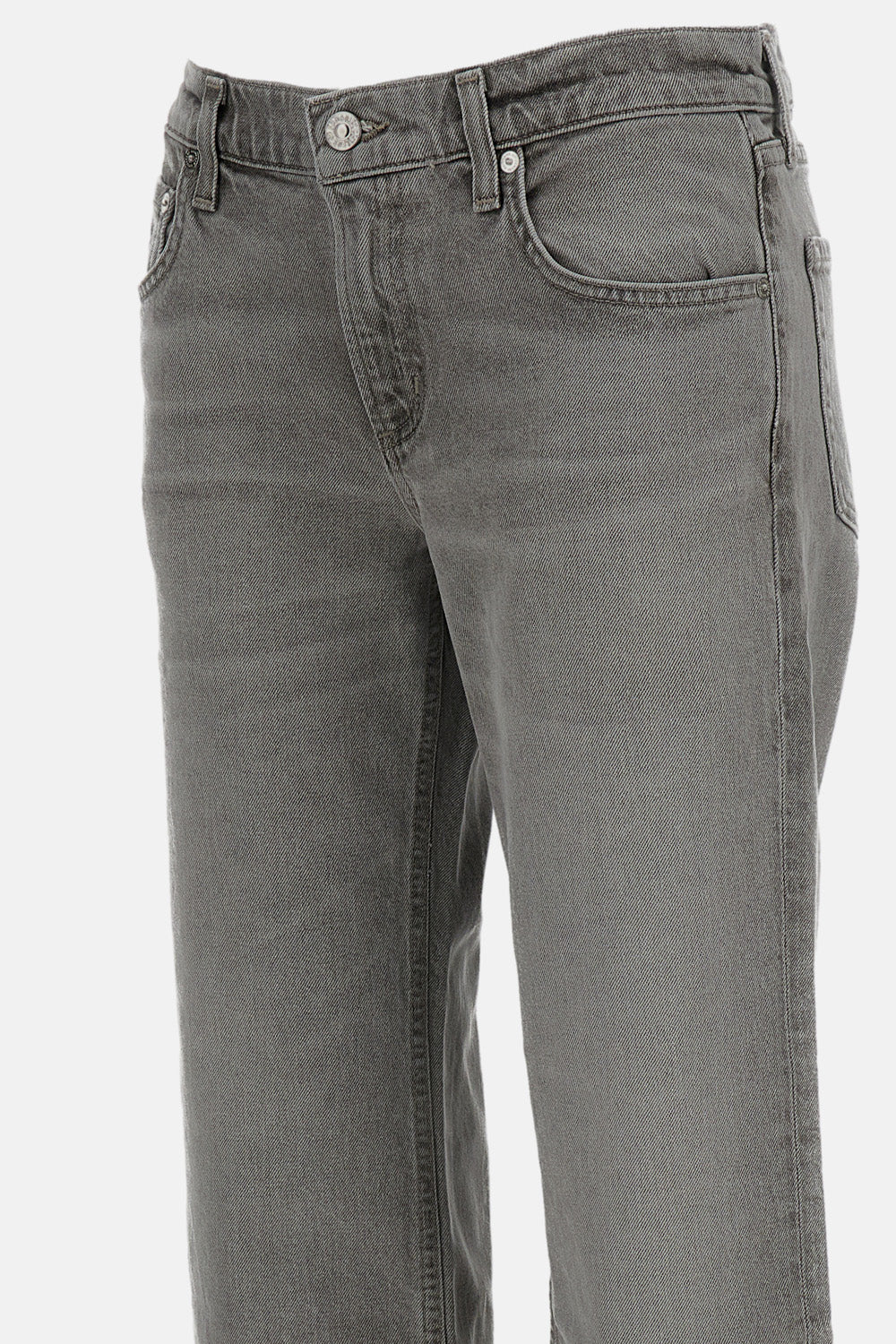 Faye Vintage Straight Quartz Grey Jeans