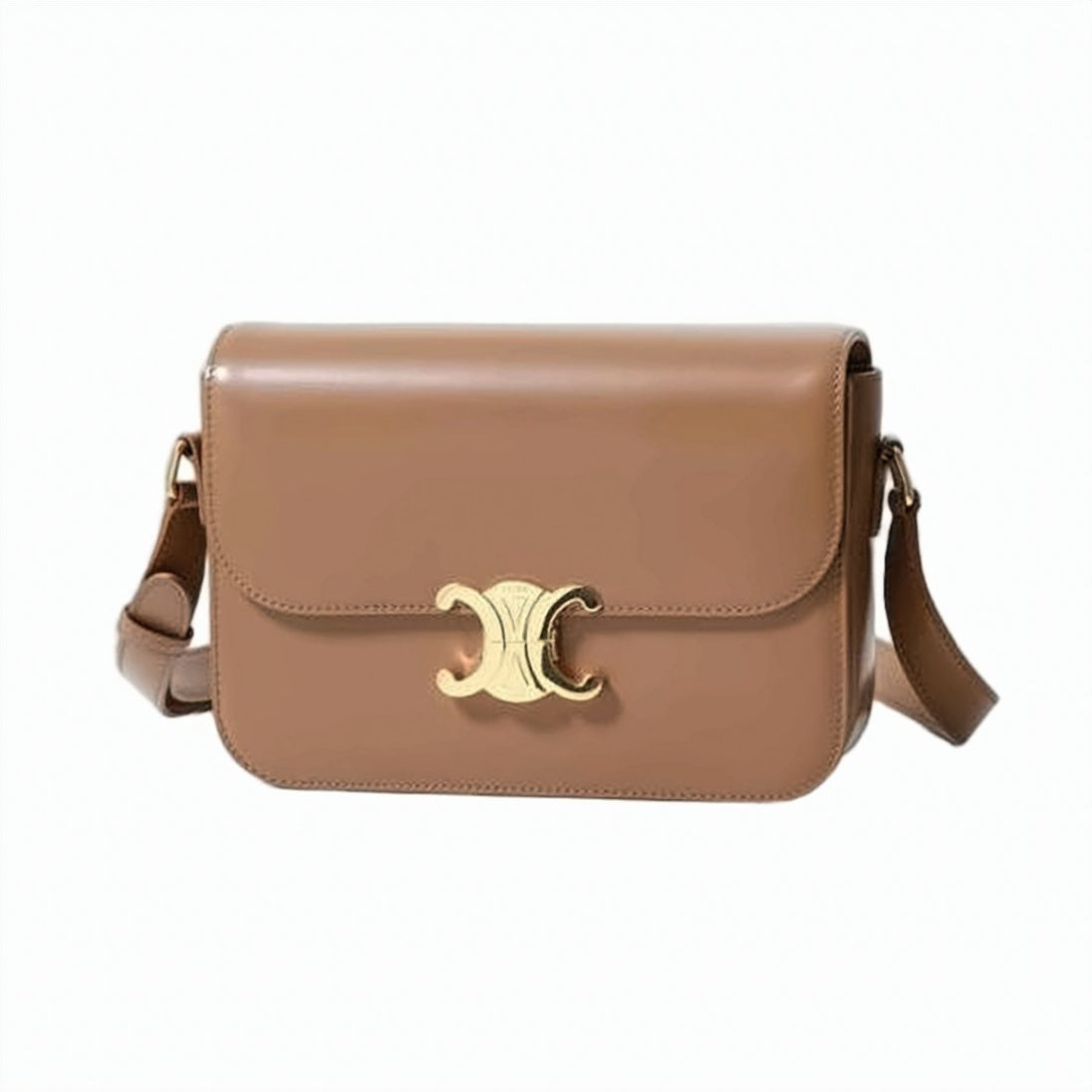 Structured Rectangular Crossbody Bag