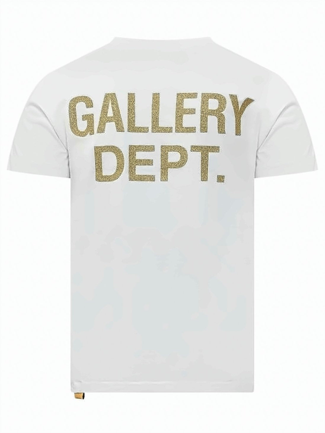 Minimalist White Cotton T-Shirt with Bold Branding