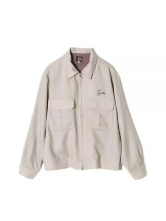Zip Jacket with Subtle Logo