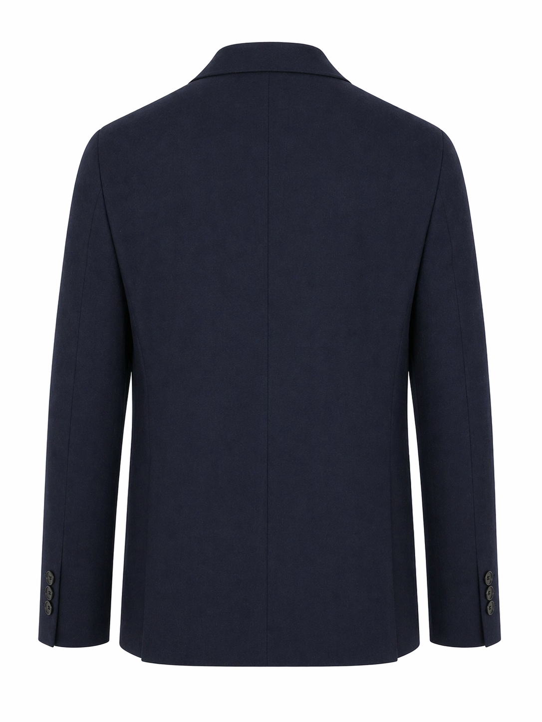 Navy Blue Half Lined Patch Jacket
