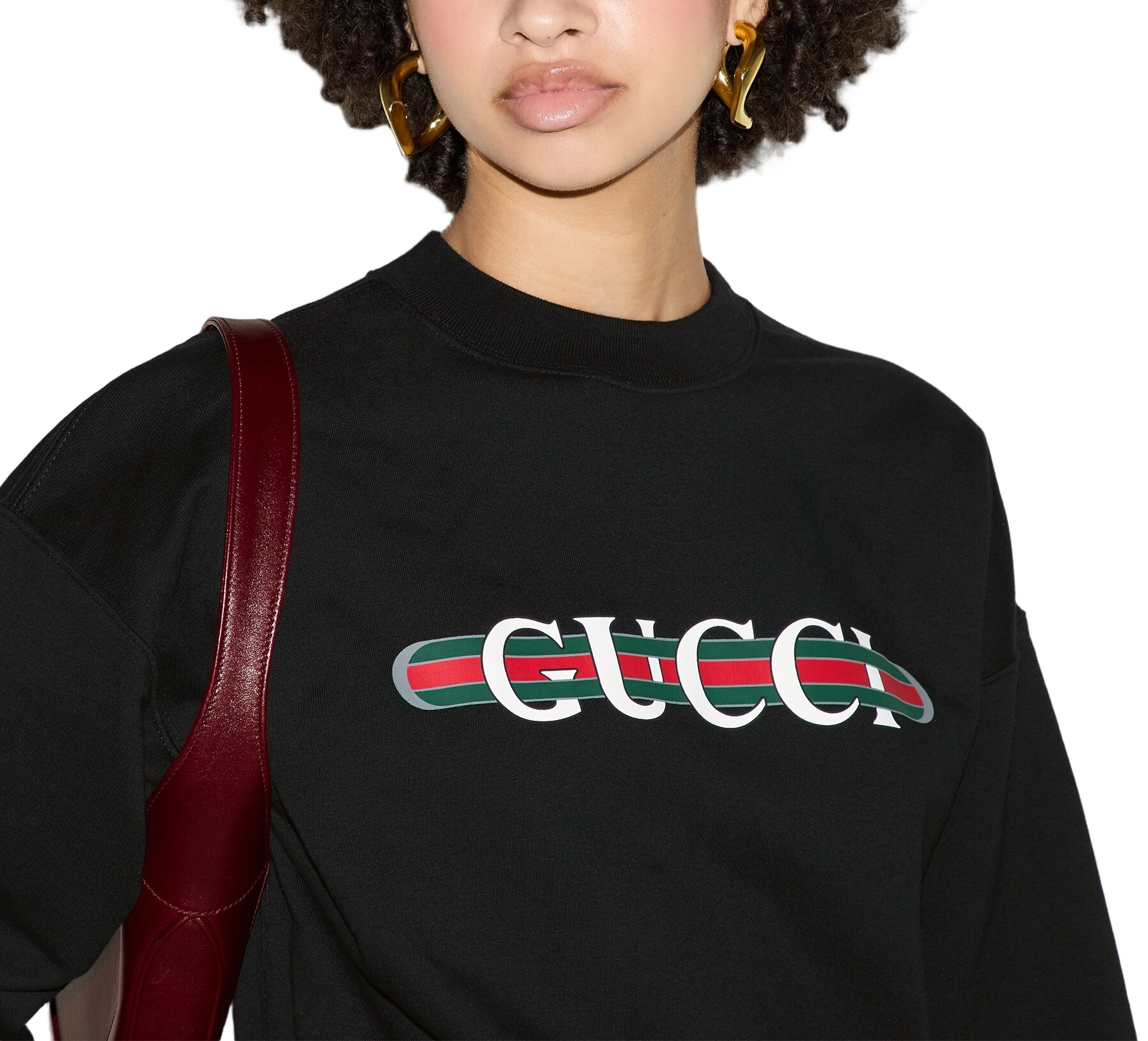 Long-Sleeve Crew Neck Sweatshirt