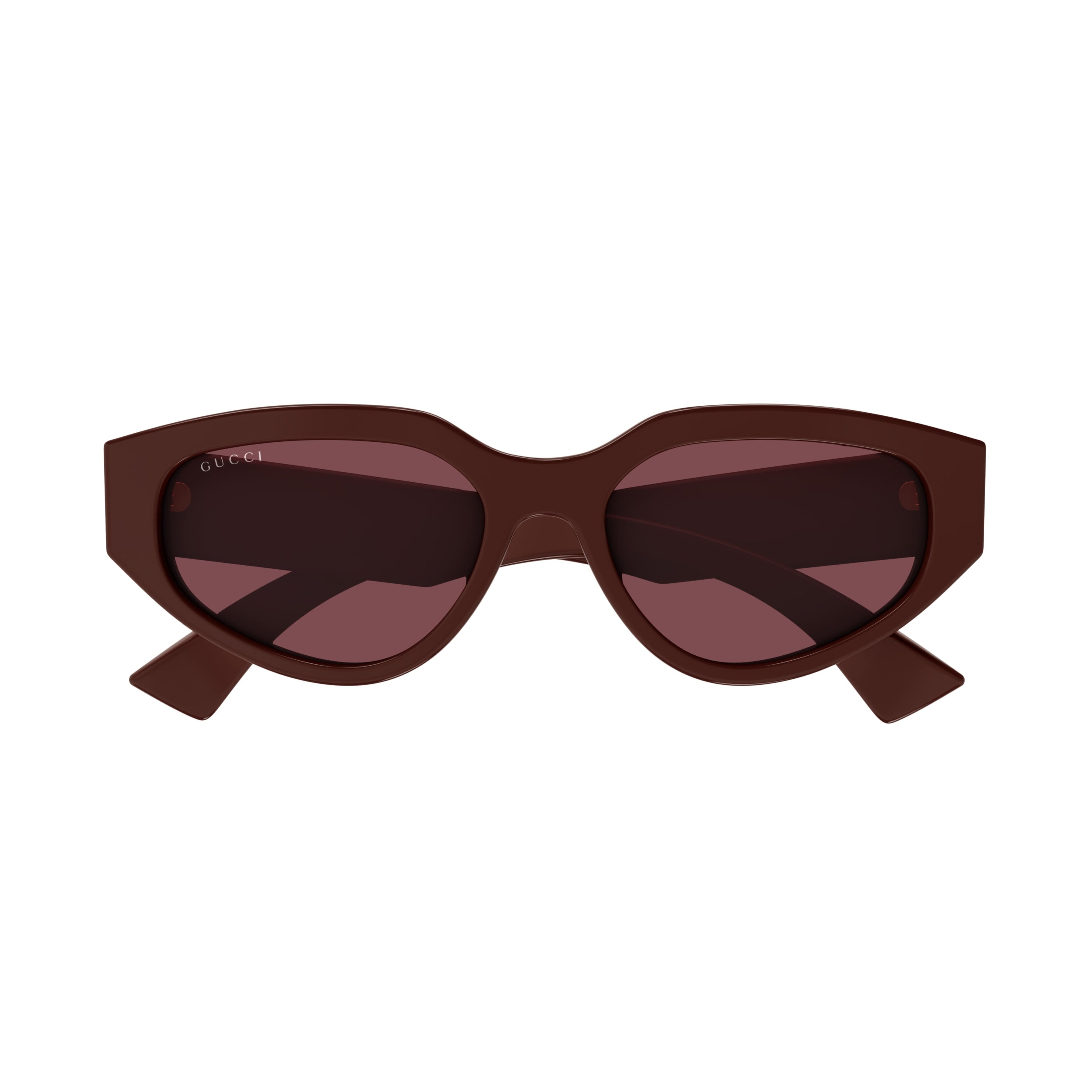 Gg1845sa Cat-Eye Sunglasses in Deep Burgundy