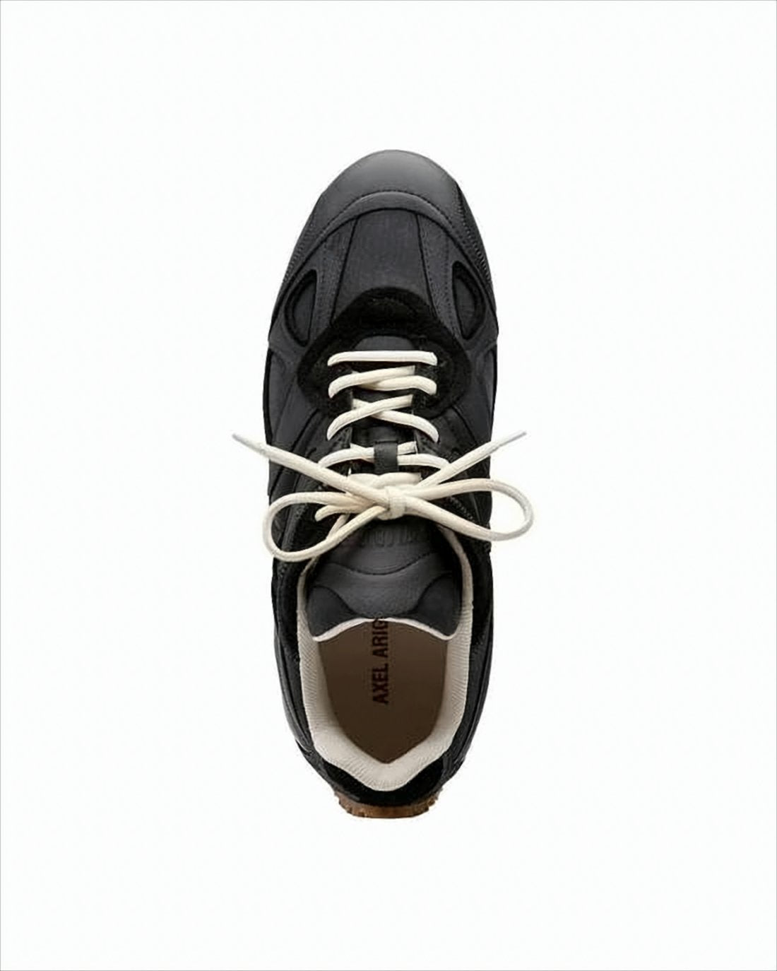 Sleek Low-Profile Black Sneakers